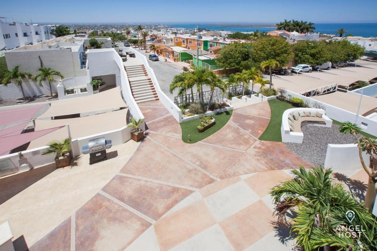 Oceanview Living Space & Balcony With Fiberoptic Wifi! La Paz Exterior photo