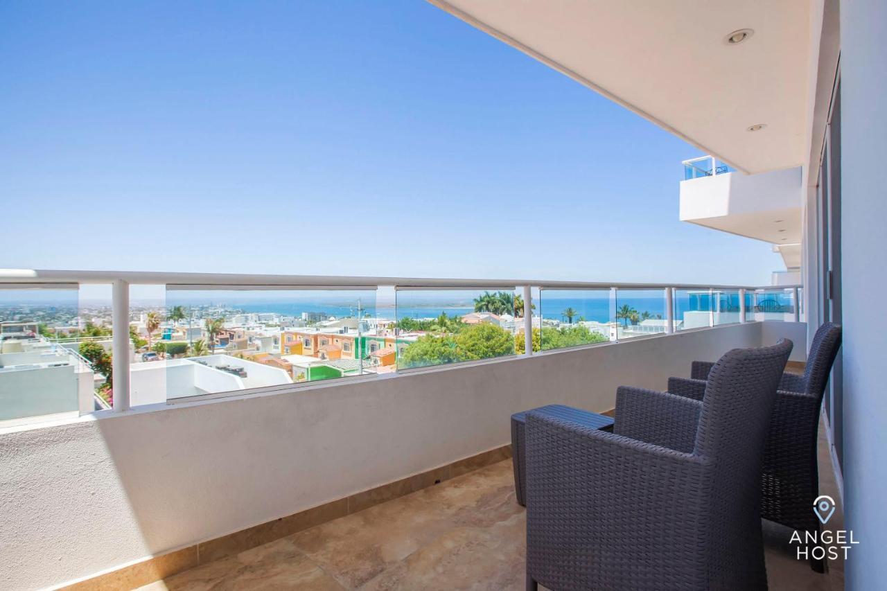 Oceanview Living Space & Balcony With Fiberoptic Wifi! La Paz Exterior photo