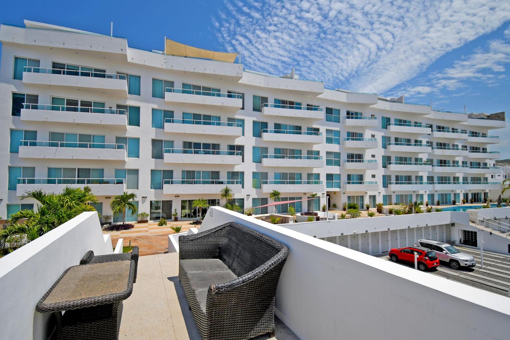 Oceanview Living Space & Balcony With Fiberoptic Wifi! La Paz Exterior photo