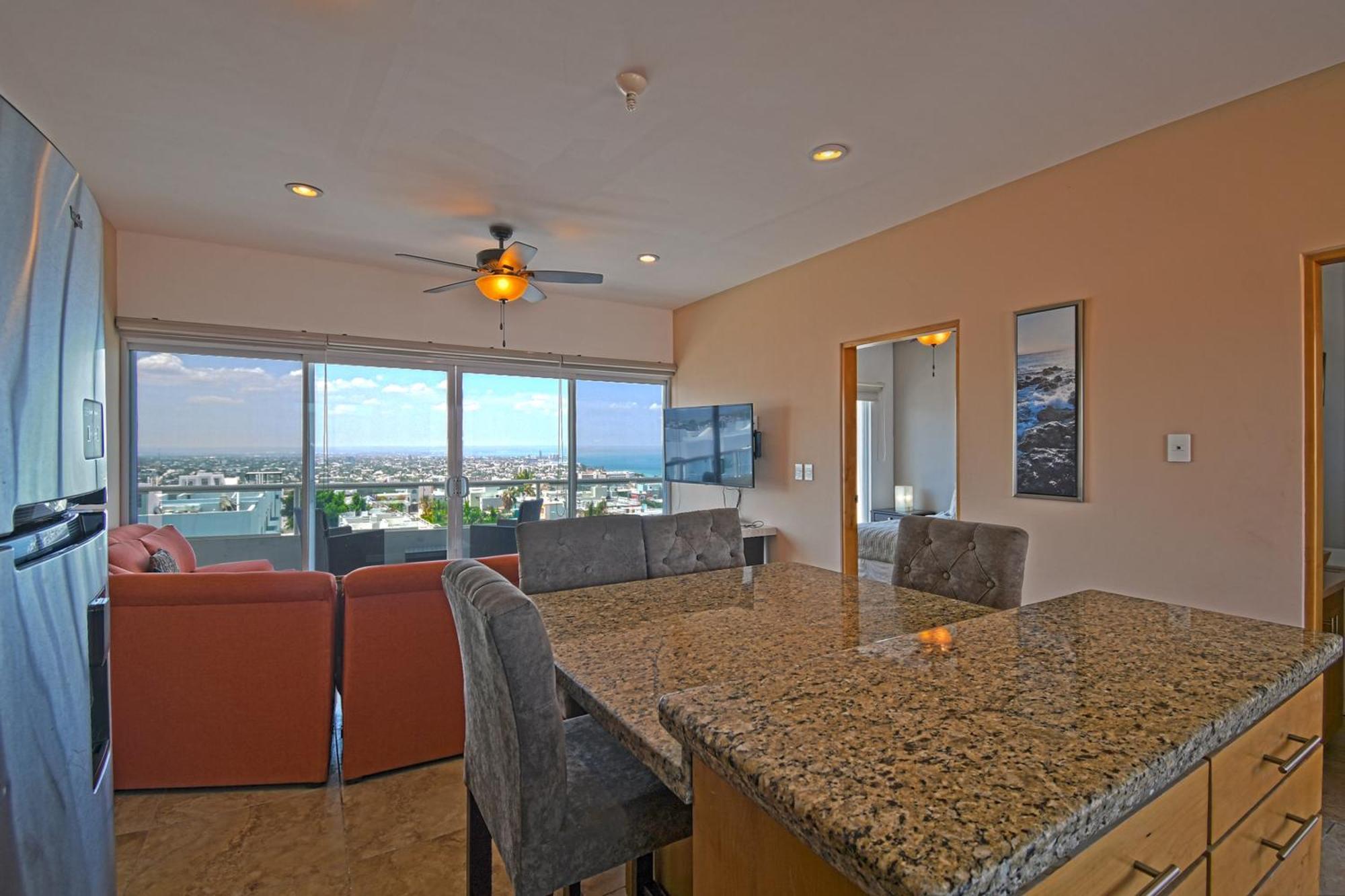 Oceanview Living Space & Balcony With Fiberoptic Wifi! La Paz Exterior photo