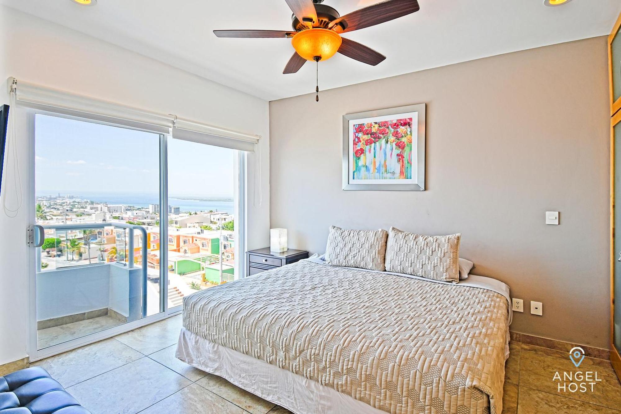 Oceanview Living Space & Balcony With Fiberoptic Wifi! La Paz Exterior photo